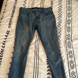 JEAN BUNDLE DEAL 🚨, 2 Hollister Jeans, Black, Light Blue, 34/34, Slim Fit